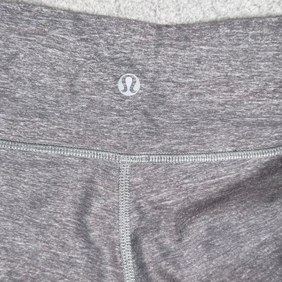 Lululemon Wunder Under Pant Women's 6 Heathered Slate Leggings Luon Luxtreme Gym - Picture 6 of 7